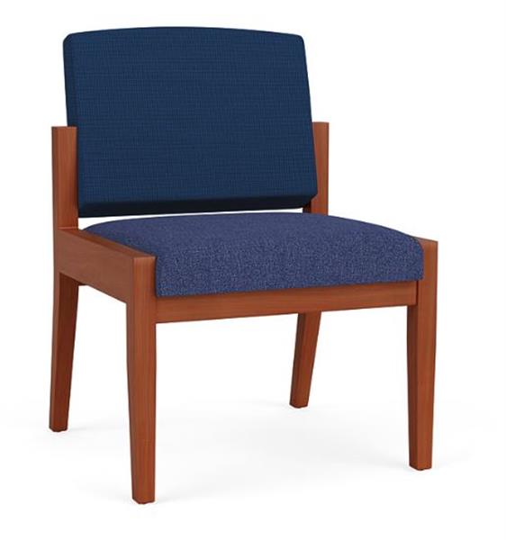 Amherst Wood Armless Guest Chair